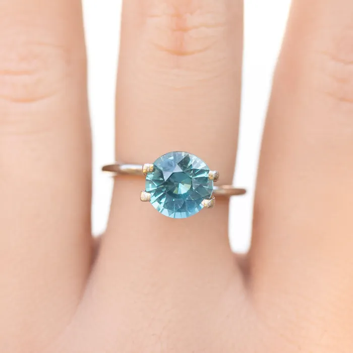 26ct Round Cut Light Blue Unheated Madagascar Sapphire SR221 Envero Jewelry Rings 26ct Round Cut Light Blue Unheated Madagascar Sapphire SR221 Envero Jewelry Rings