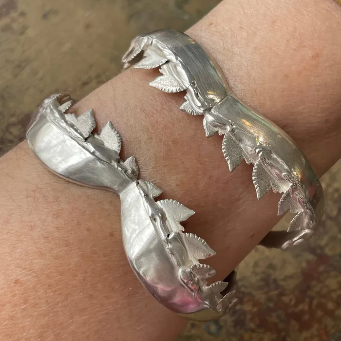 Bracelets Seanna Poirier Shark Jaw Cuff Bracelet