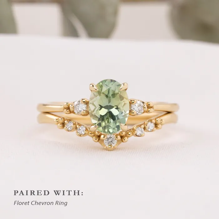 Estel Ring 148ct Parti Green Yellow Montana Sapphire 14k Yellow Gold One of a kind Envero Jewelry Rings Estel Ring 148ct Parti Green Yellow Montana Sapphire 14k Yellow Gold One of a kind Envero Jewelry Rings