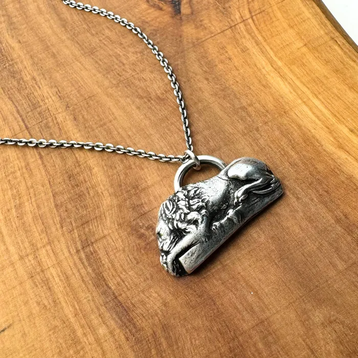 HeidiJHale Designs Necklaces Sterling Silver Strength Courage Necklace