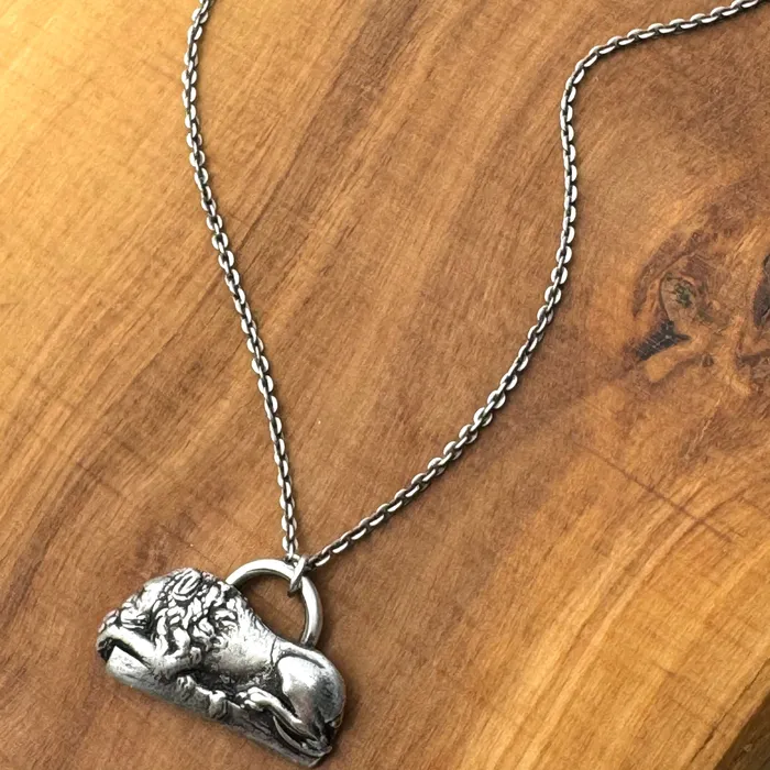 HeidiJHale Designs Necklaces Sterling Silver Strength Courage Necklace