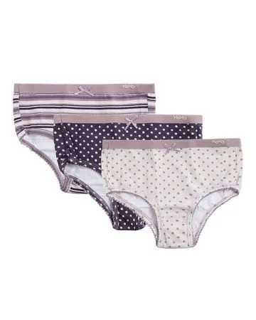 Memoi Rings Memoi Girls Design Panties 3Pack MKU1004