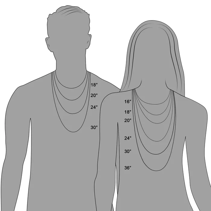 Necklaces MayaMila 14k Yellow Gold Chain Necklace with Round 3Cluster Satin Stations