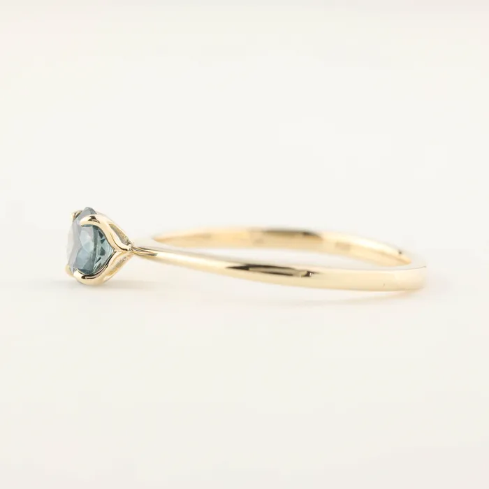 Sara Ring 097ct Cushion Cut Blue Spinel Envero Jewelry Rings Sara Ring 097ct Cushion Cut Blue Spinel Envero Jewelry Rings