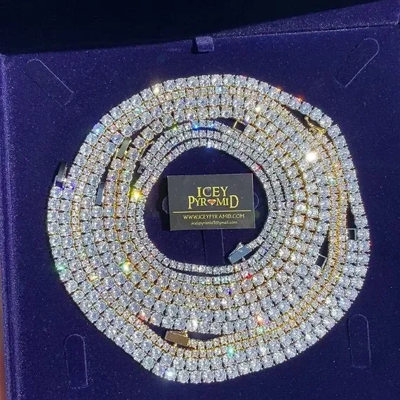 Brothers Over Money Necklaces Brothers Over Money Iced Out Letter Diamond Pendant Necklace