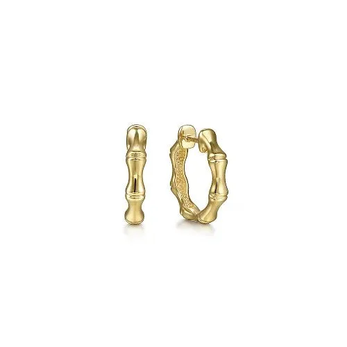 Earrings 14K Yellow Gold Earrings GABRIEL CO