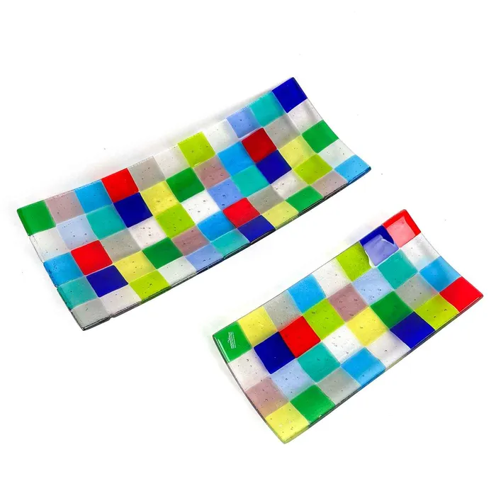 Earrings Ragazzi C Harlequin Tweed Trinket Tray Earrings Ragazzi C Harlequin Tweed Trinket Tray