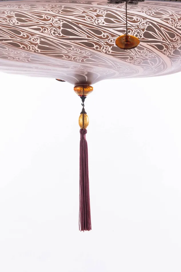 Glass Lamp Aladin 62 Libra Light Earrings