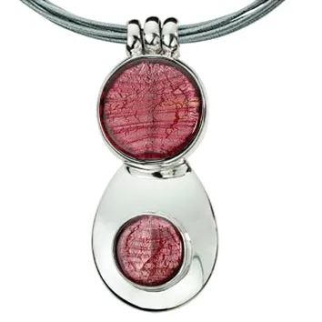 Nanni Gabriella Sommerso Due vetri necklace Necklaces