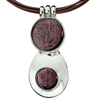 Nanni Gabriella Sommerso Due vetri necklace Necklaces