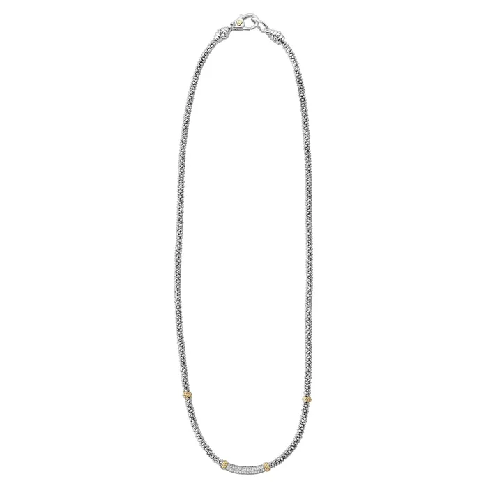 Necklaces LAGOS Caviar Lux Caviar Diamond Necklace 3mm