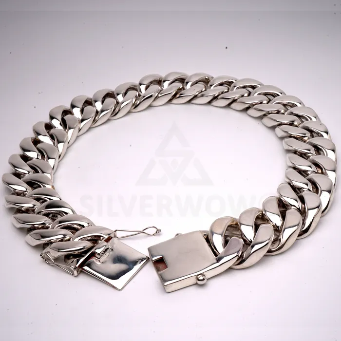 Necklaces silverwow 35mm Curb Necklace Chain