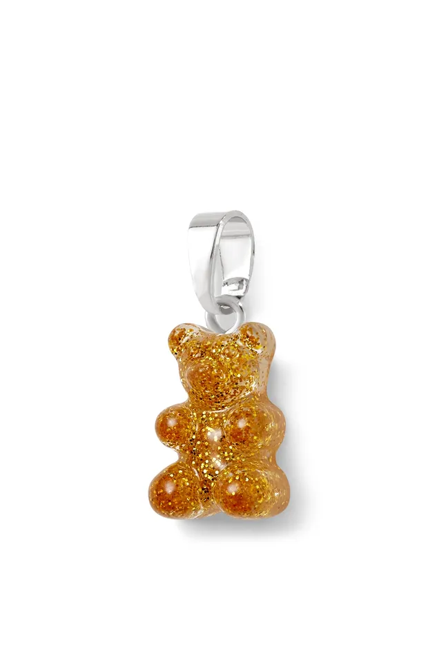 Nostalgia bear Classic connector Silver plated 24k Crystal Haze Jewelry Rings