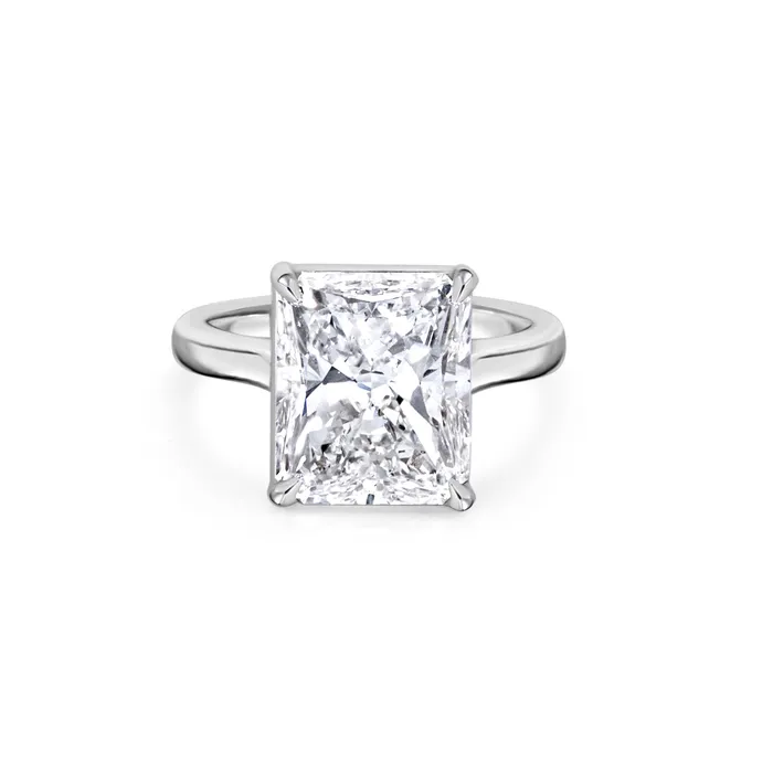 Polachecks Collection Rings Radiant Cut Solitaire Diamond Ring 627ct