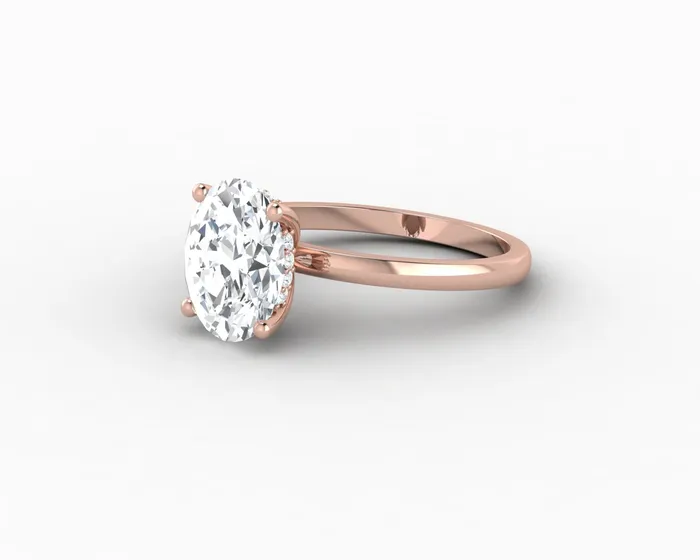 Rings Sapheena Jewelry Luce 20 Ct Oval Cut Engagement Ring