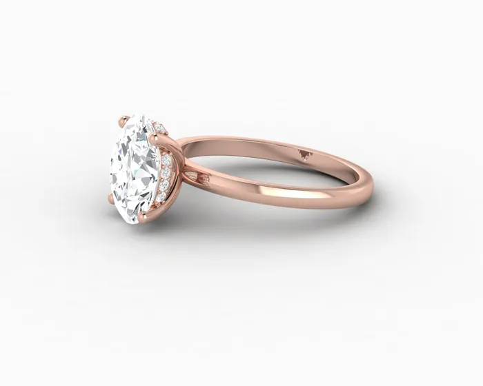 Rings Sapheena Jewelry Luce 20 Ct Oval Cut Engagement Ring