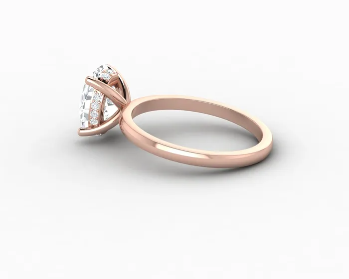 Rings Sapheena Jewelry Luce 20 Ct Oval Cut Engagement Ring
