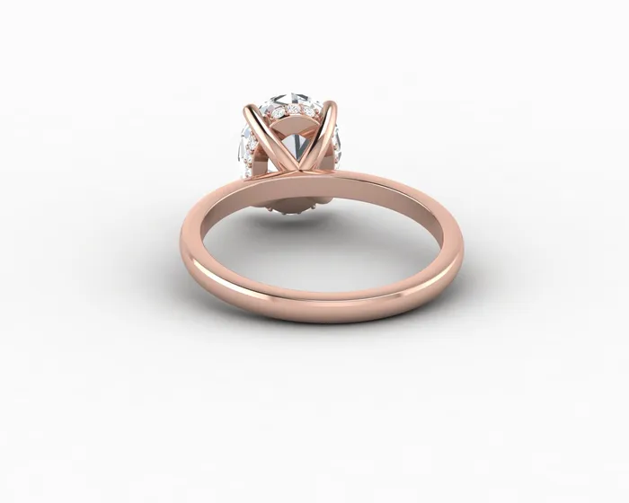 Rings Sapheena Jewelry Luce 20 Ct Oval Cut Engagement Ring
