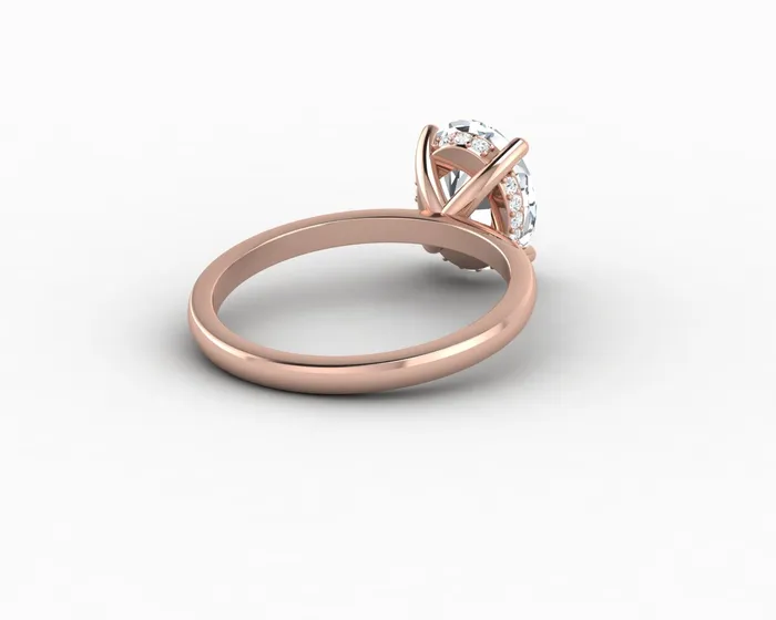 Rings Sapheena Jewelry Luce 20 Ct Oval Cut Engagement Ring