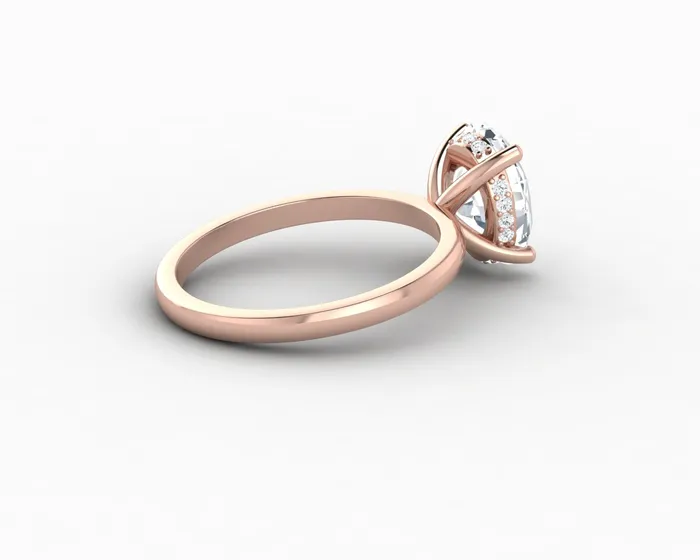 Rings Sapheena Jewelry Luce 20 Ct Oval Cut Engagement Ring