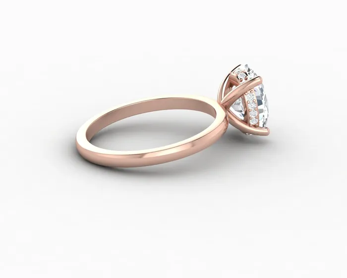 Rings Sapheena Jewelry Luce 20 Ct Oval Cut Engagement Ring