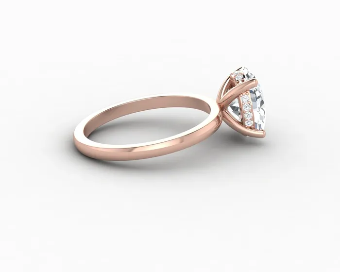 Rings Sapheena Jewelry Luce 20 Ct Oval Cut Engagement Ring