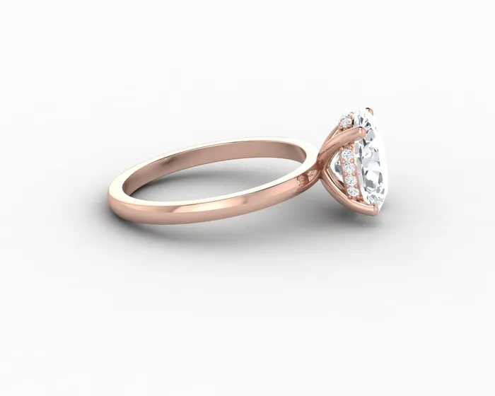 Rings Sapheena Jewelry Luce 20 Ct Oval Cut Engagement Ring