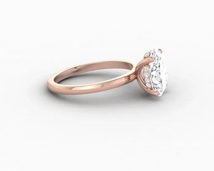 Rings Sapheena Jewelry Luce 20 Ct Oval Cut Engagement Ring