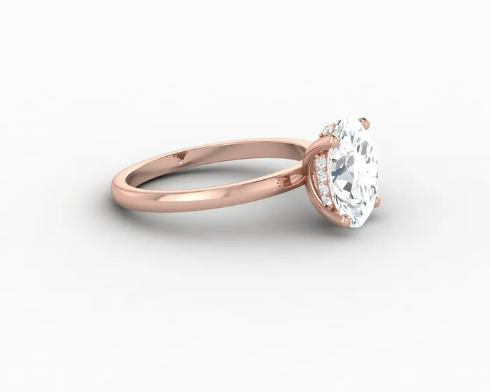 Rings Sapheena Jewelry Luce 20 Ct Oval Cut Engagement Ring