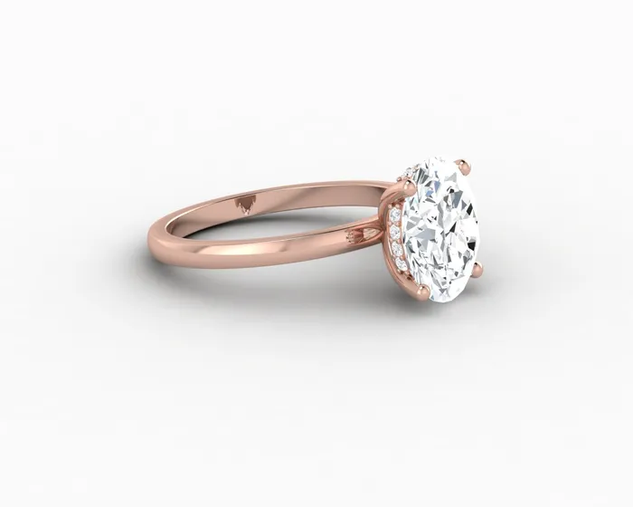 Rings Sapheena Jewelry Luce 20 Ct Oval Cut Engagement Ring
