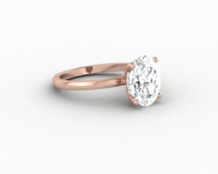 Rings Sapheena Jewelry Luce 20 Ct Oval Cut Engagement Ring