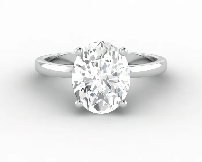 Rings Sapheena Jewelry Luce 20 Ct Oval Cut Engagement Ring