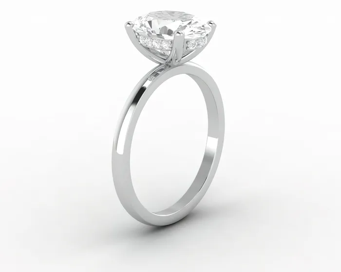 Rings Sapheena Jewelry Luce 20 Ct Oval Cut Engagement Ring
