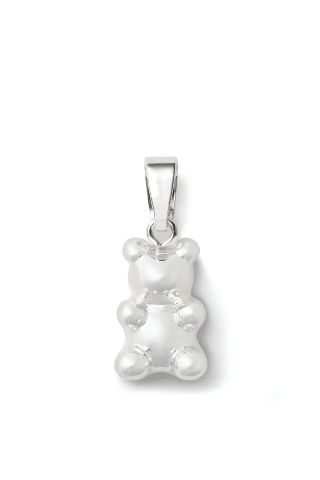 Silver Nostalgia bear Crystal Haze Jewelry Rings