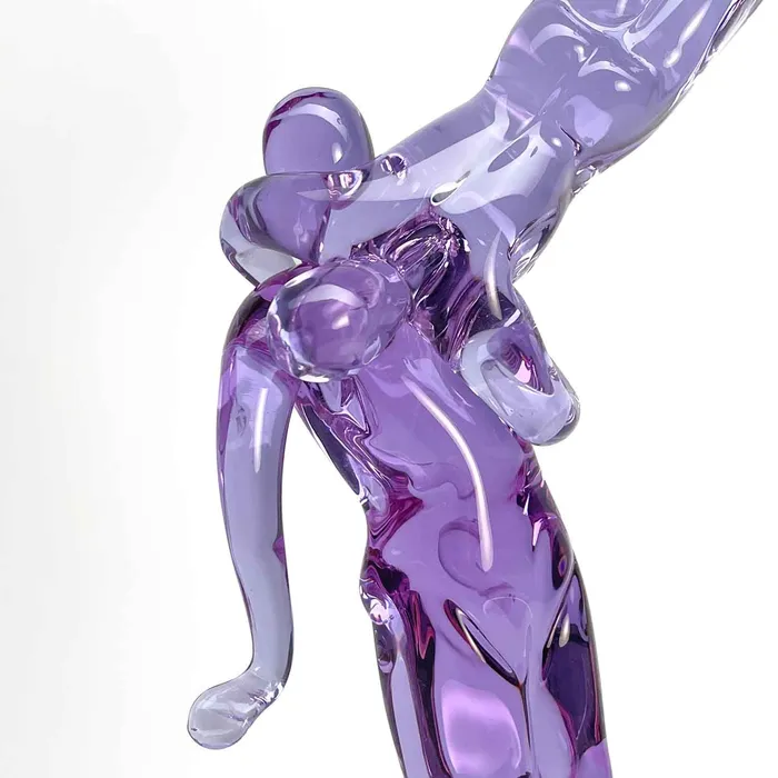 Tagliapietra Andrea Earrings Acrobats Murano Glass